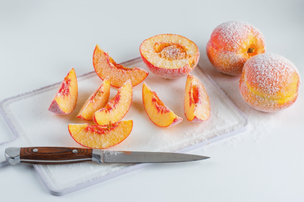 Freeze Peaches