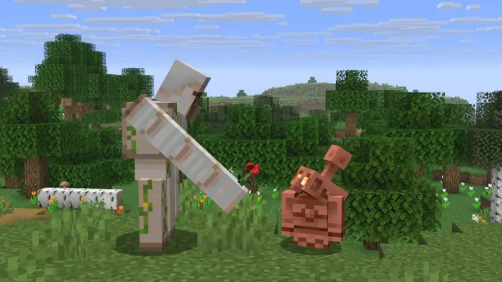 Minecraft Snapshot 25W33A Brings Heartwarming Golem Interaction, Chat Drafts and Shelf Tweaks